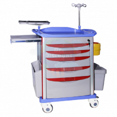MET PSC-140 Тележка медицинская для внутрибольничной скорой помощи